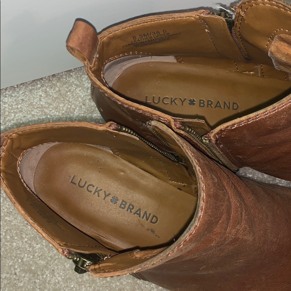 Basel Leather Flat Bootie - Picture 2 of 3